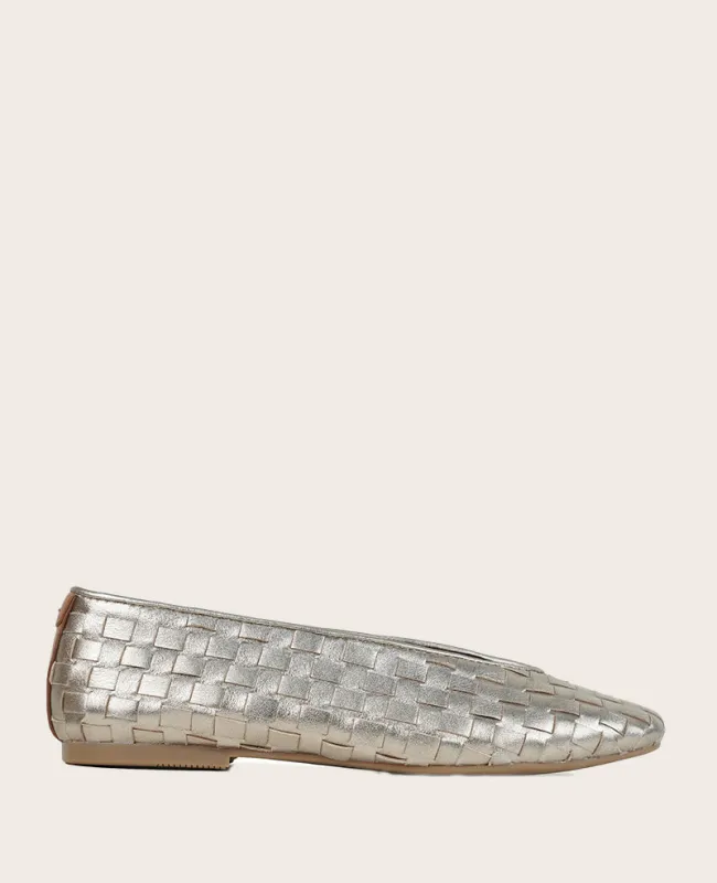 GENTLE SOULS - Willow Woven Leather Flat sold by Kenneth Cole