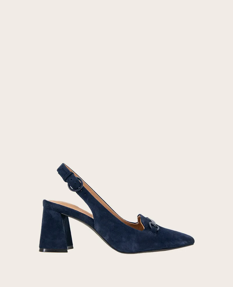 GENTLE SOULS - Dionne Suede Slingback Heel sold by Kenneth Cole
