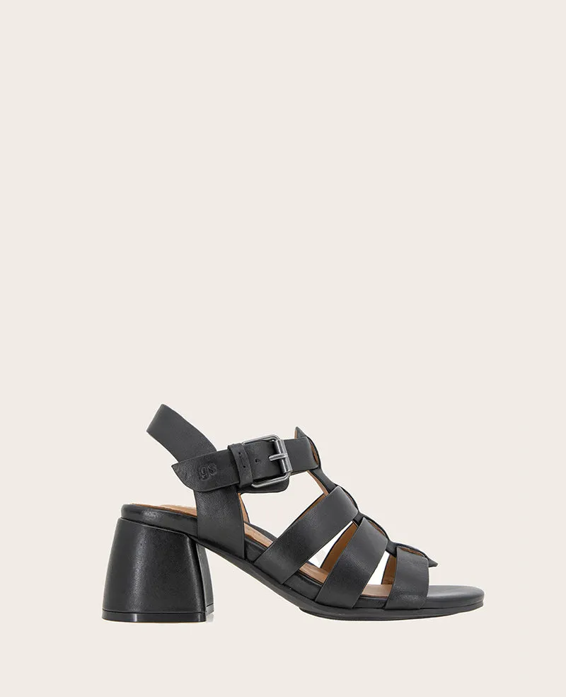 GENTLE SOULS - Margarite Leather Heel Sandal sold by Kenneth Cole