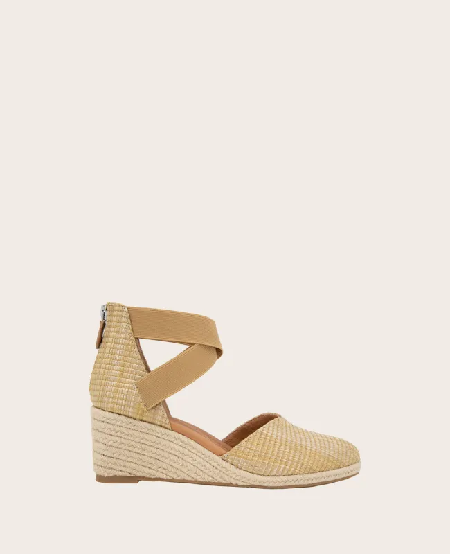 GENTLE SOULS - Orya Leather Espadrille Wedge sold by Kenneth Cole