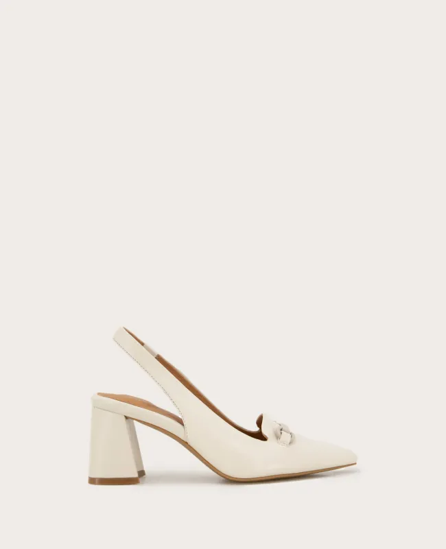 GENTLE SOULS - Dionne Leather Slingback Heel sold by Kenneth Cole
