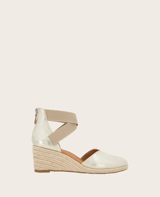 GENTLE SOULS - Orya Leather Espadrille Wedge sold by Kenneth Cole