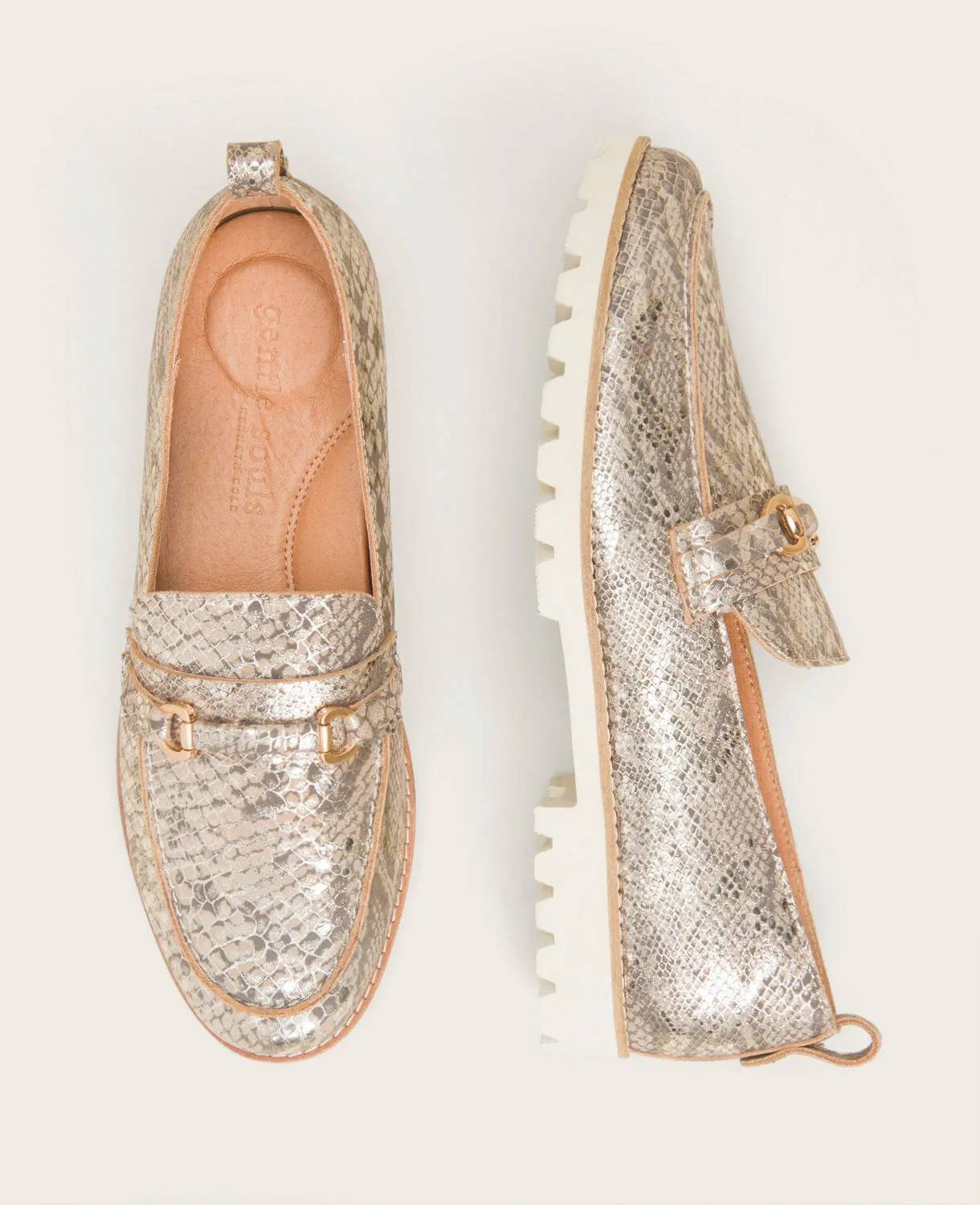 GENTLE SOULS - Eugene Leather Lug Bit Loafer sold by Kenneth Cole product image thumbnail 4