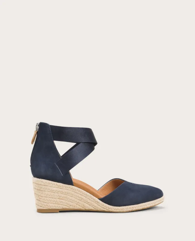 GENTLE SOULS - Orya Leather Espadrille Wedge sold by Kenneth Cole