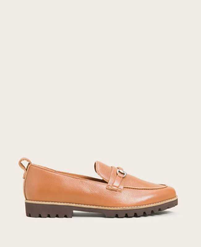 GENTLE SOULS - Eugene Leather Lug Bit Loafer made by Kenneth Cole