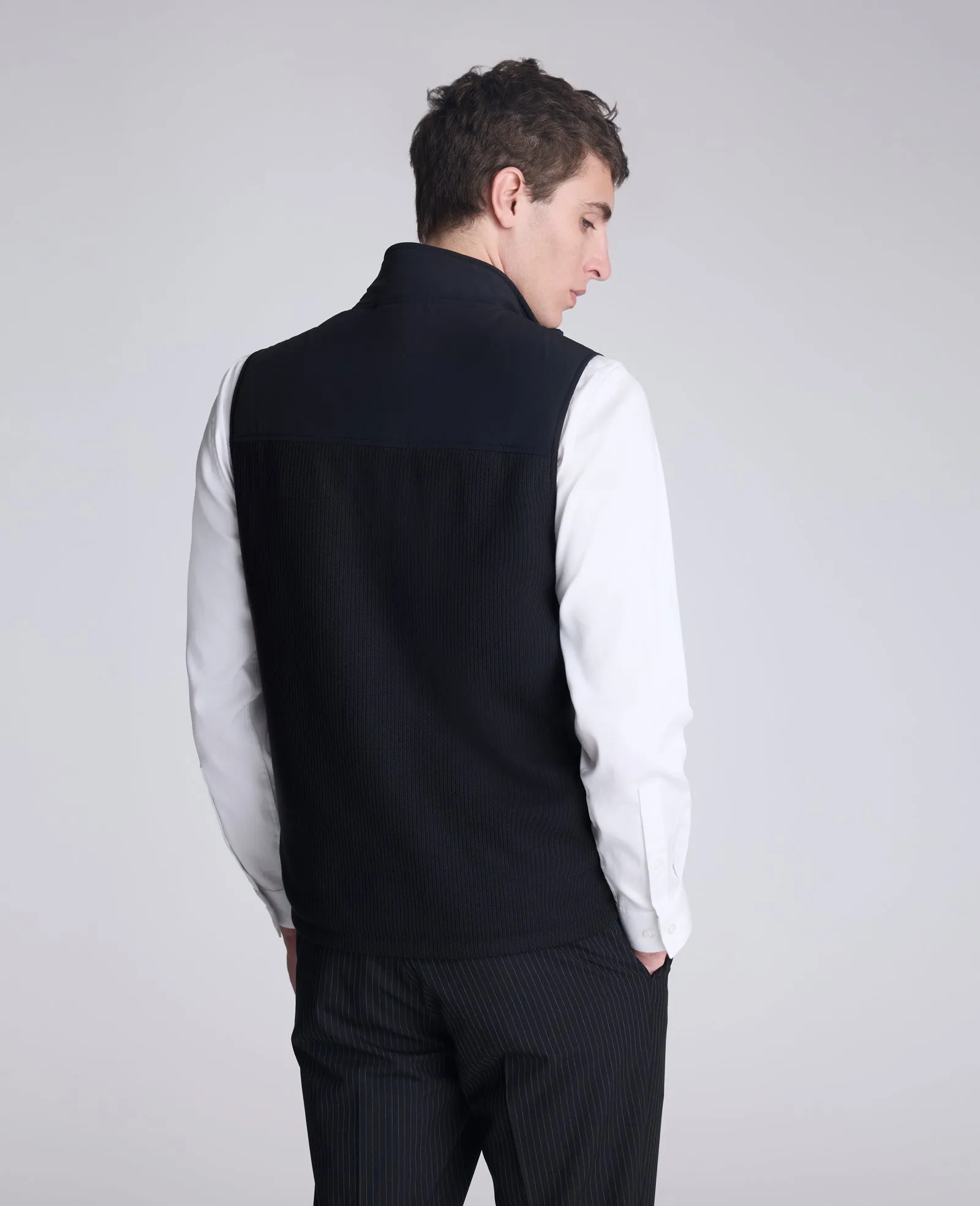 Mixed Media Vest sold by Kenneth Cole product image thumbnail 2