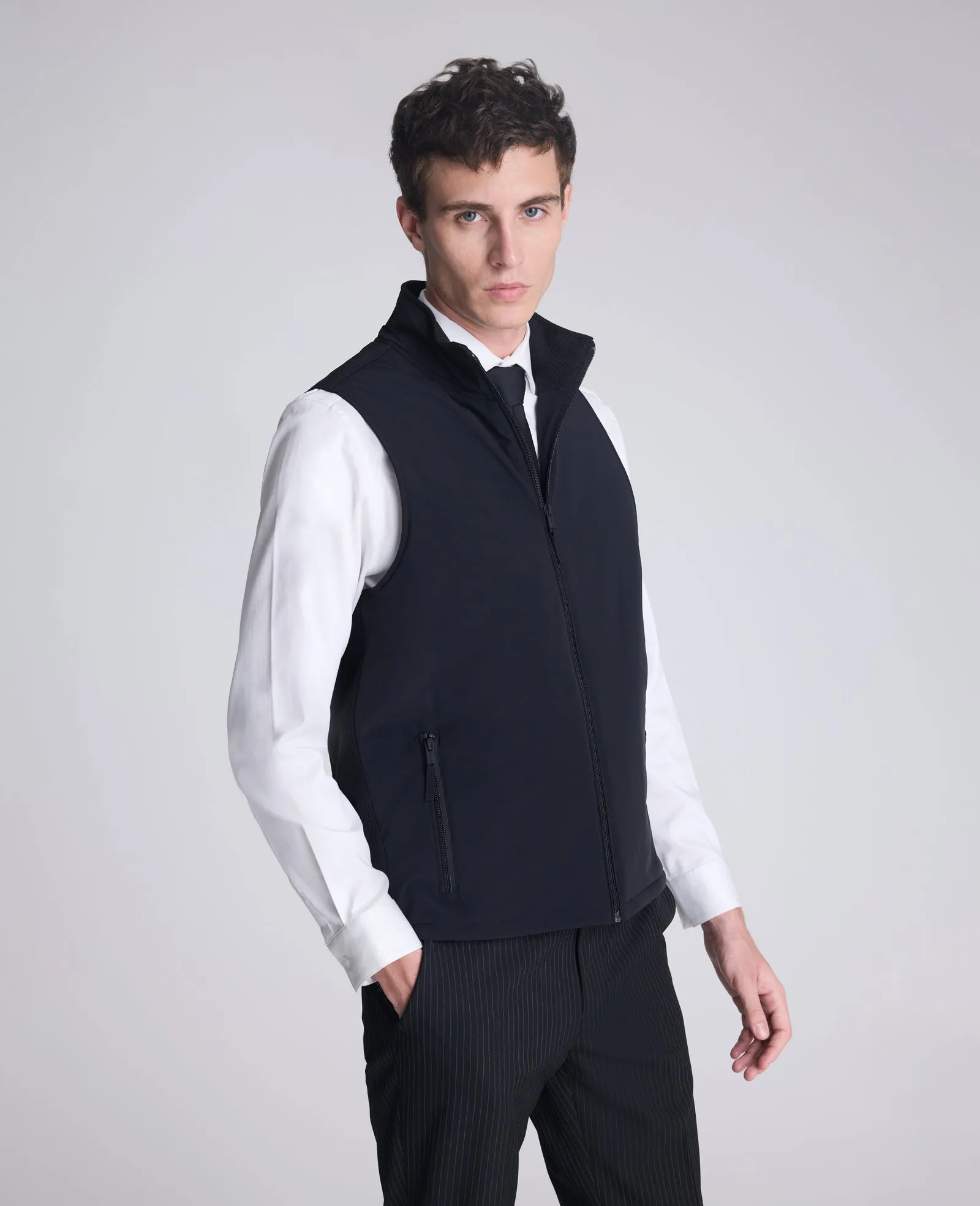 Mixed Media Vest sold by Kenneth Cole