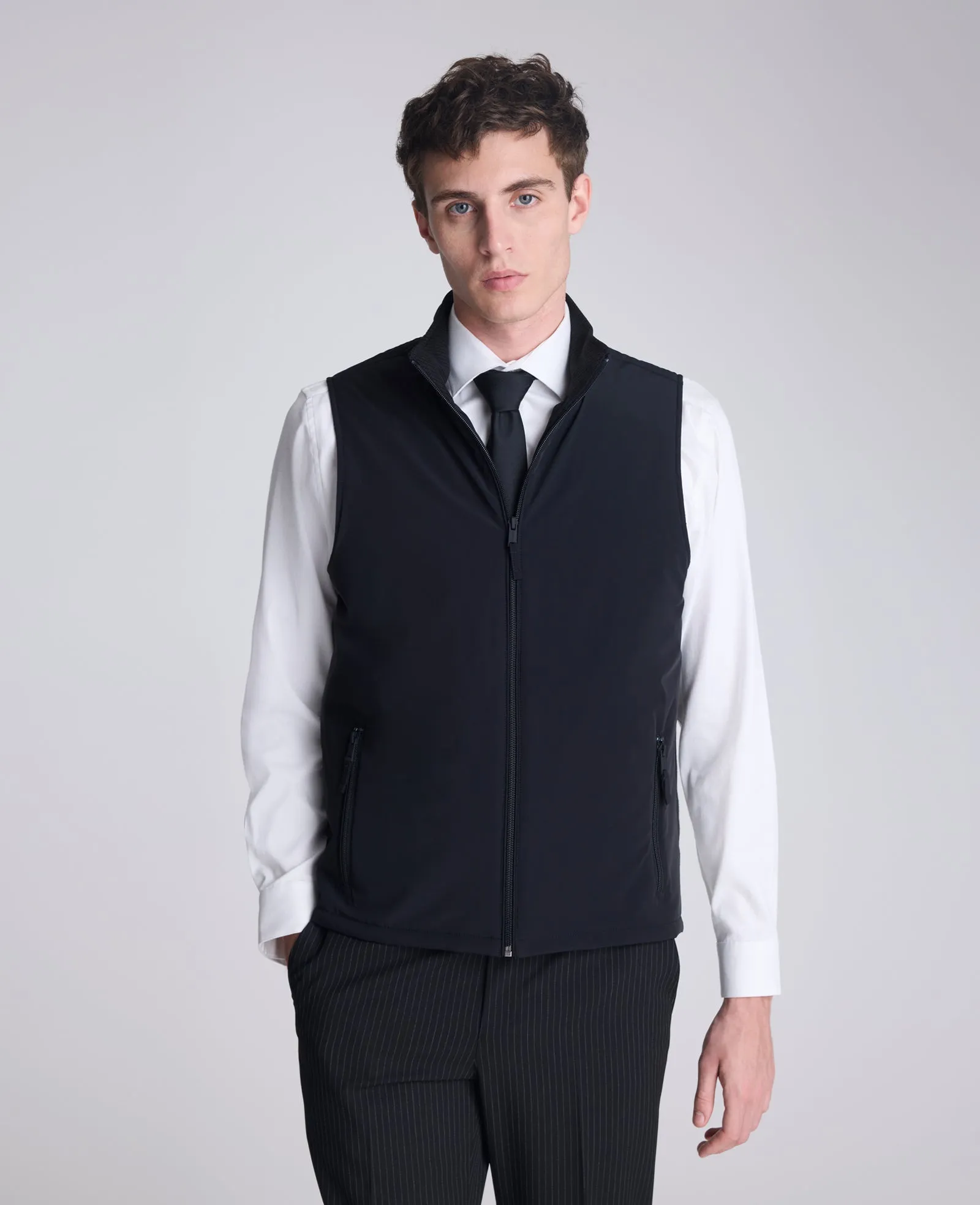 Mixed Media Vest sold by Kenneth Cole product image thumbnail 3