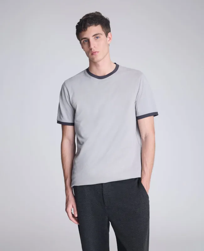 Ribbed Crewneck Tee sold by Kenneth Cole