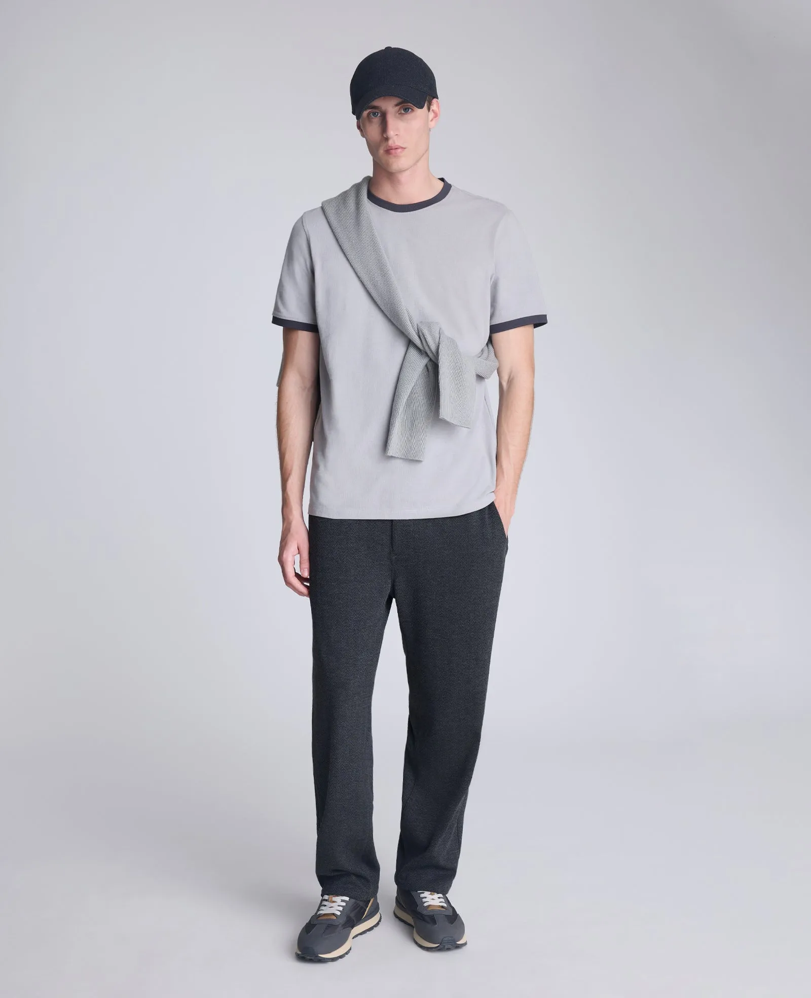 Ribbed Crewneck Tee sold by Kenneth Cole product image thumbnail 2