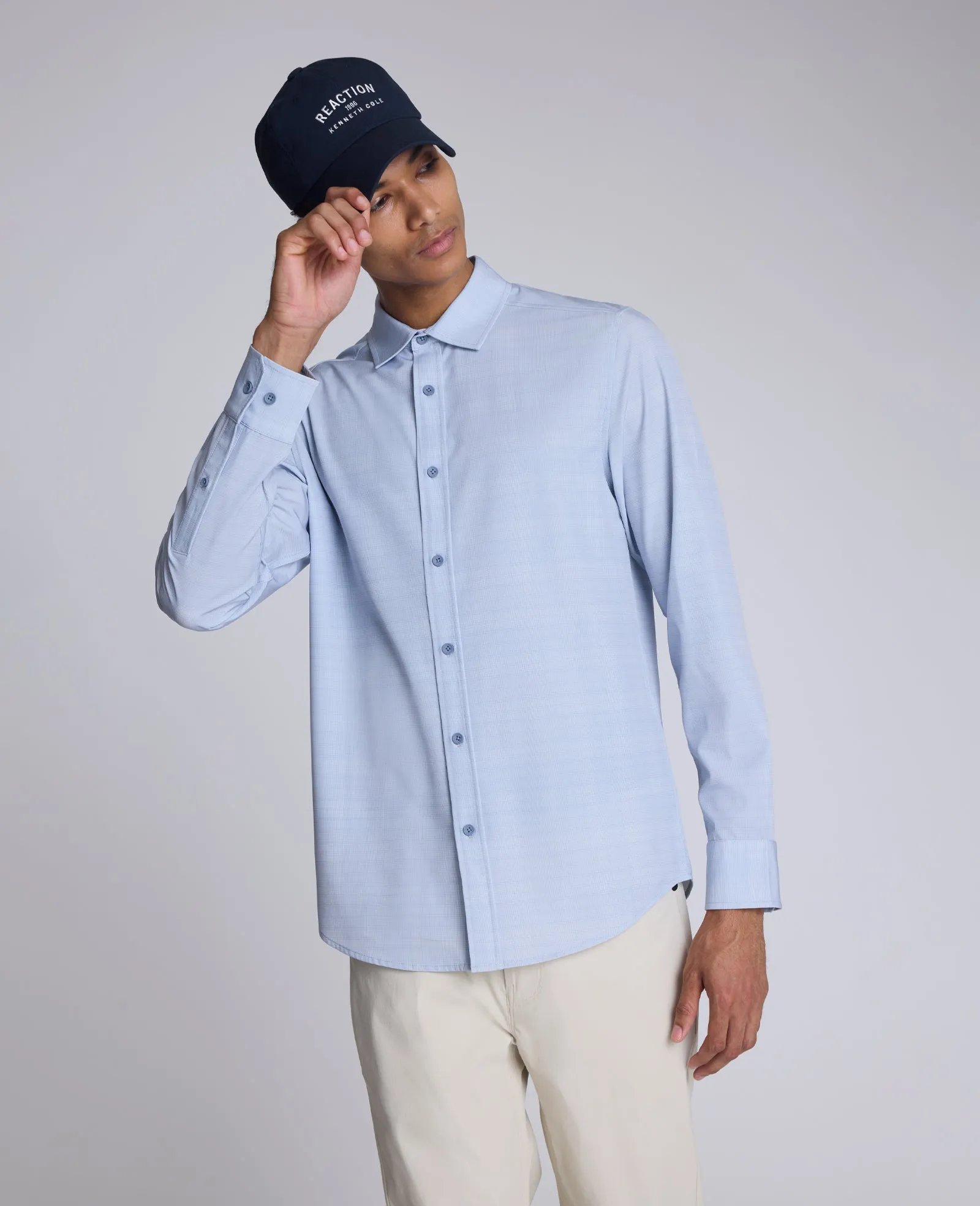 Stretch Fit Button Down Shirt sold by Kenneth Cole product image thumbnail 5