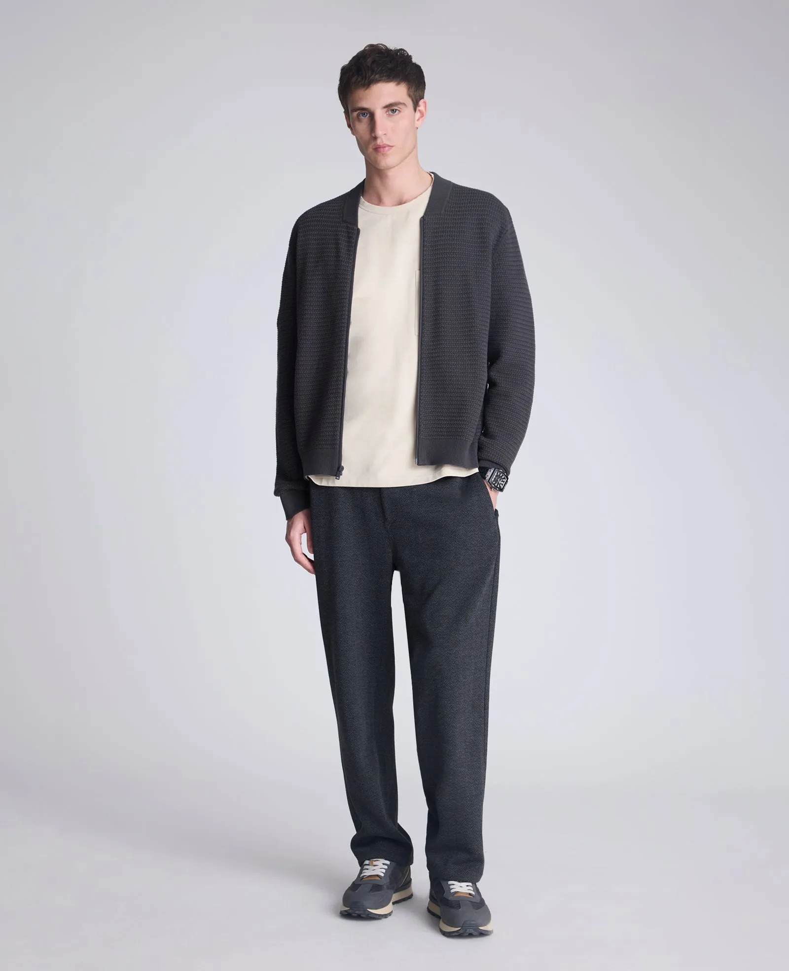 Sweater Bomber Jacket sold by Kenneth Cole product image thumbnail 4