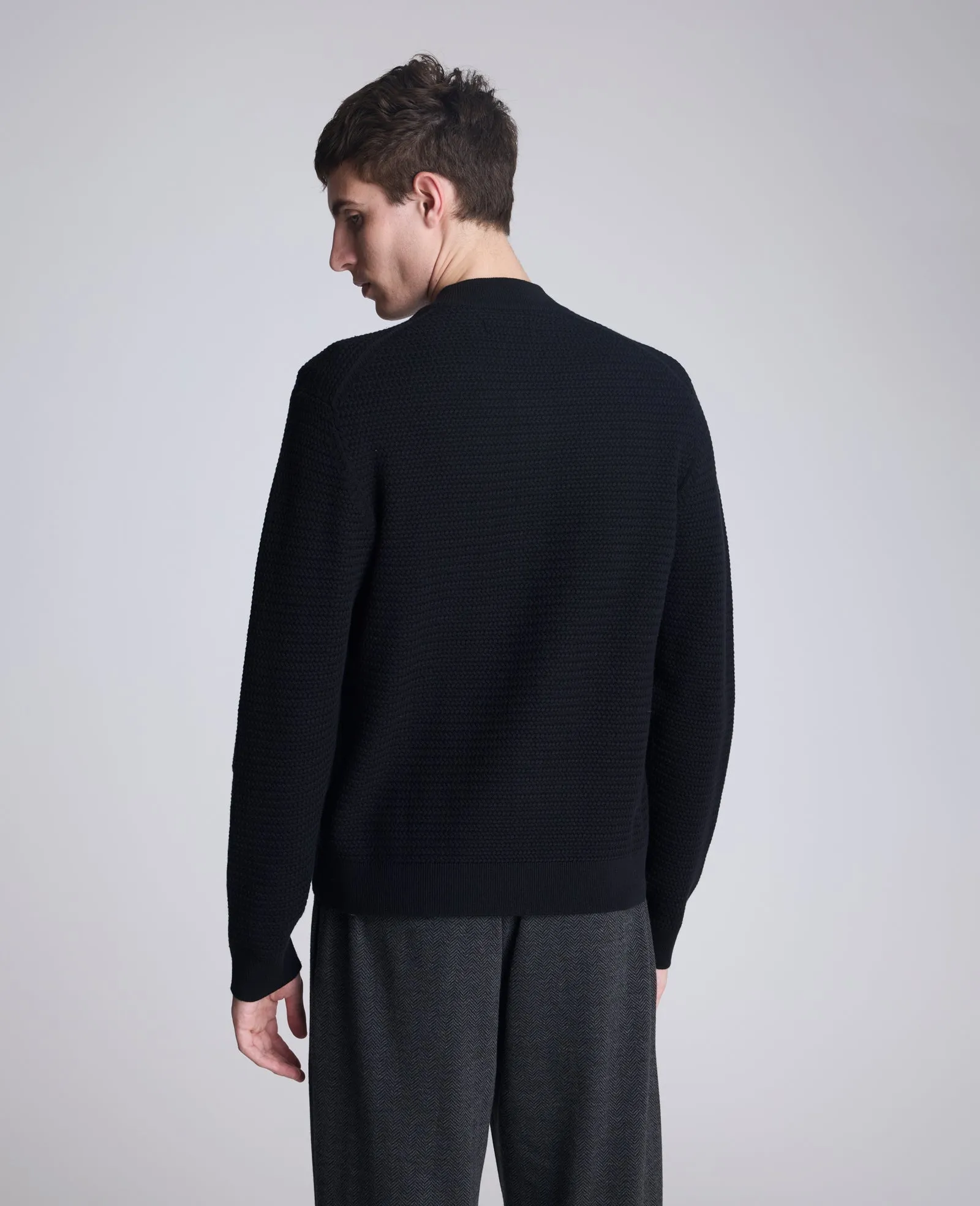 Sweater Bomber Jacket sold by Kenneth Cole product image thumbnail 3