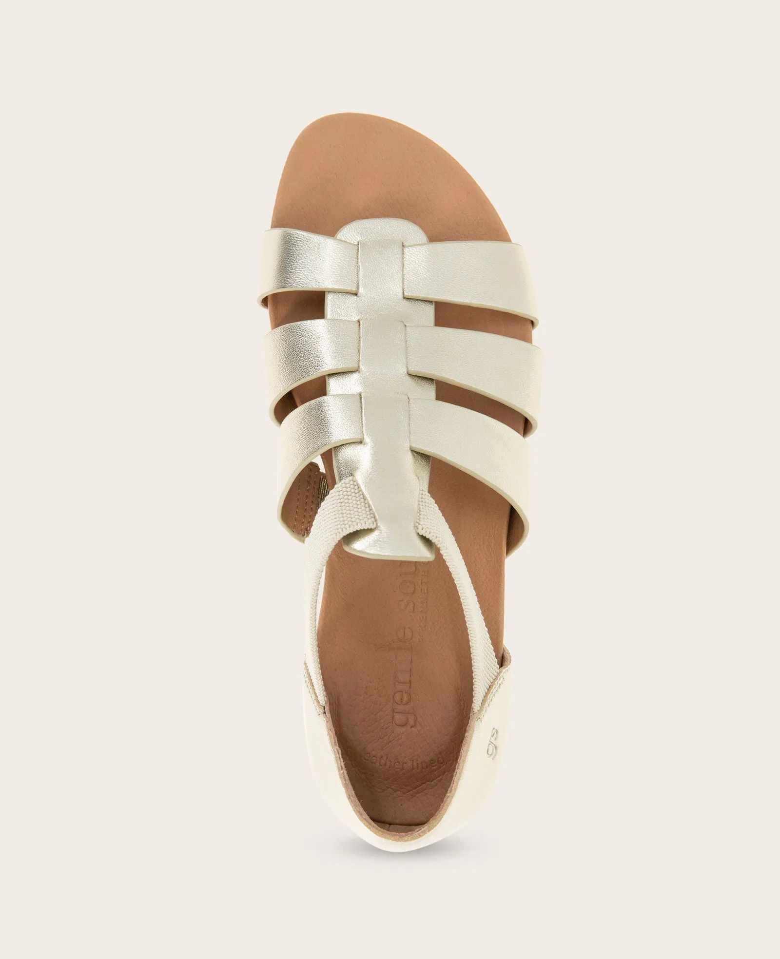 GENTLE SOULS - Lennon Metallic Fisherman Sandal sold by Kenneth Cole product image thumbnail 4
