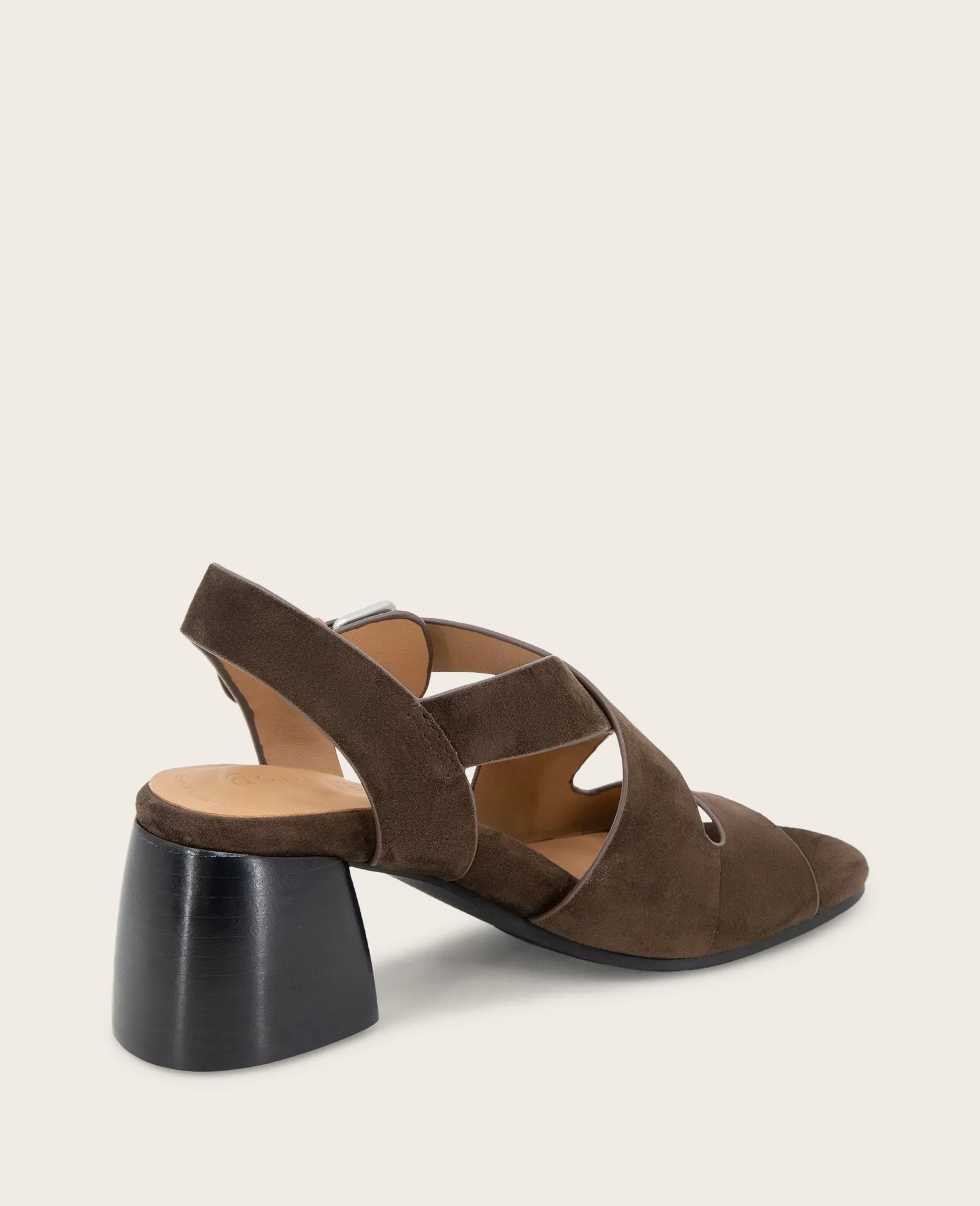 GENTLE SOULS - Mela Suede Cross Strap Sandal sold by Kenneth Cole product image thumbnail 3