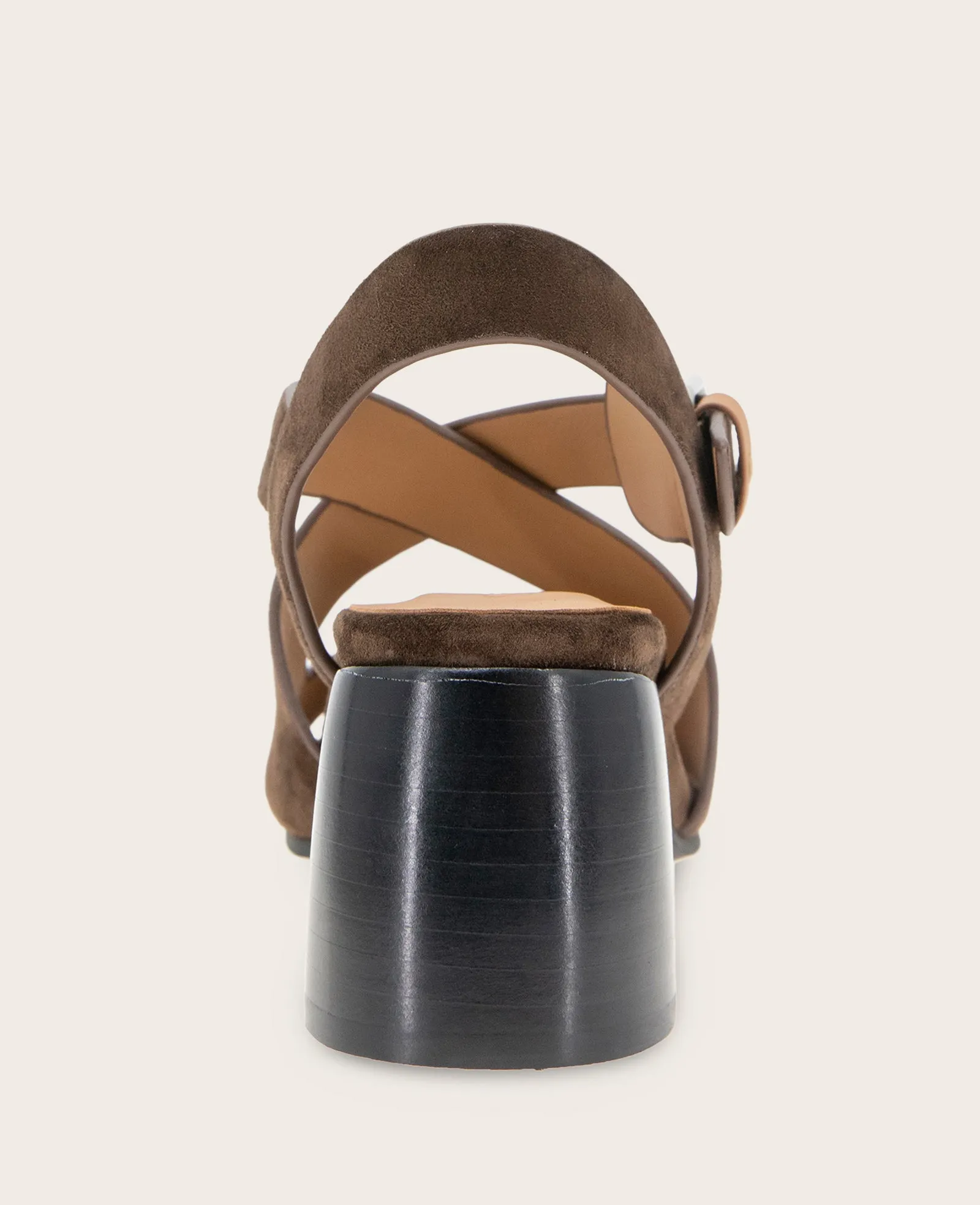 GENTLE SOULS - Mela Suede Cross Strap Sandal sold by Kenneth Cole product image thumbnail 5