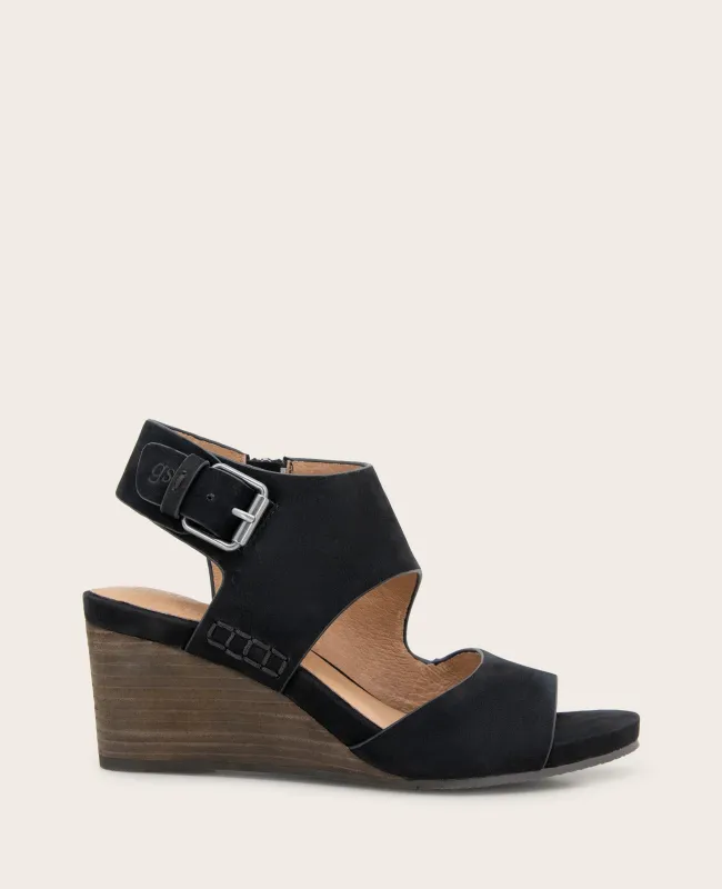 GENTLE SOULS - Tilly Nubuck Wedge Sandal sold by Kenneth Cole