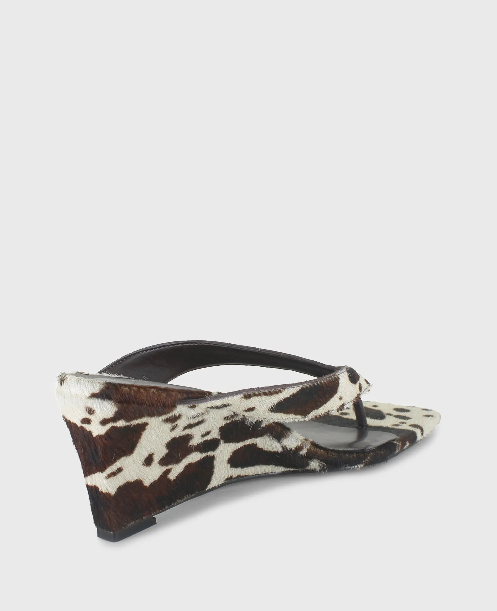 Susannah Calf Hair Thong Wedge Sandal sold by Kenneth Cole product image thumbnail 3