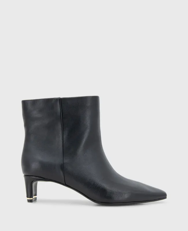 Miranda Leather Heel Bootie sold by Kenneth Cole
