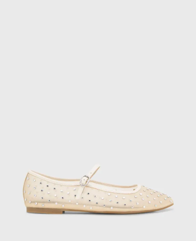 Jasper Mesh Micro Stud Ballet Flat sold by Kenneth Cole