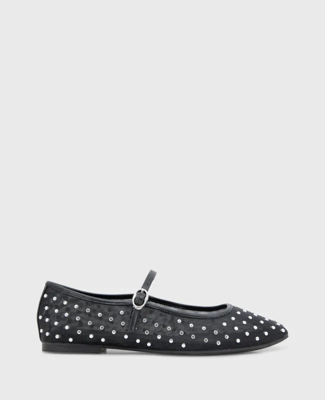 Jasper Mesh Micro Stud Ballet Flat sold by Kenneth Cole