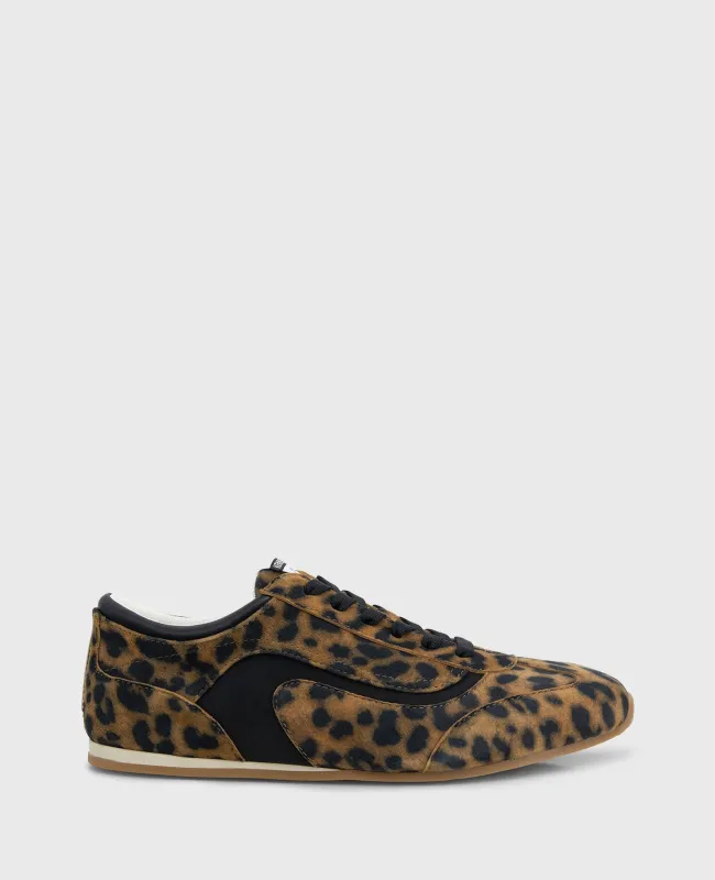 Alma Leopard Suede Sneaker sold by Kenneth Cole