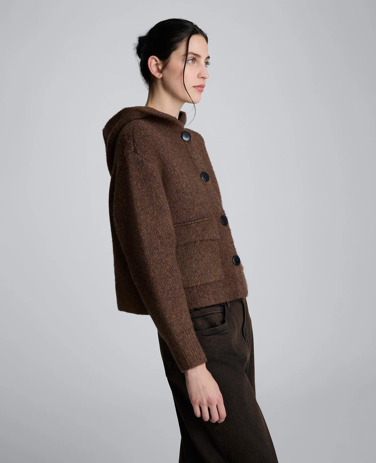 Oversized Hooded Cardigan sold by Kenneth Cole product image thumbnail 2