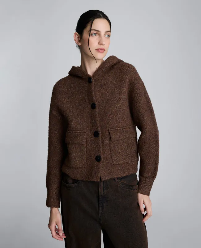 Oversized Hooded Cardigan sold by Kenneth Cole