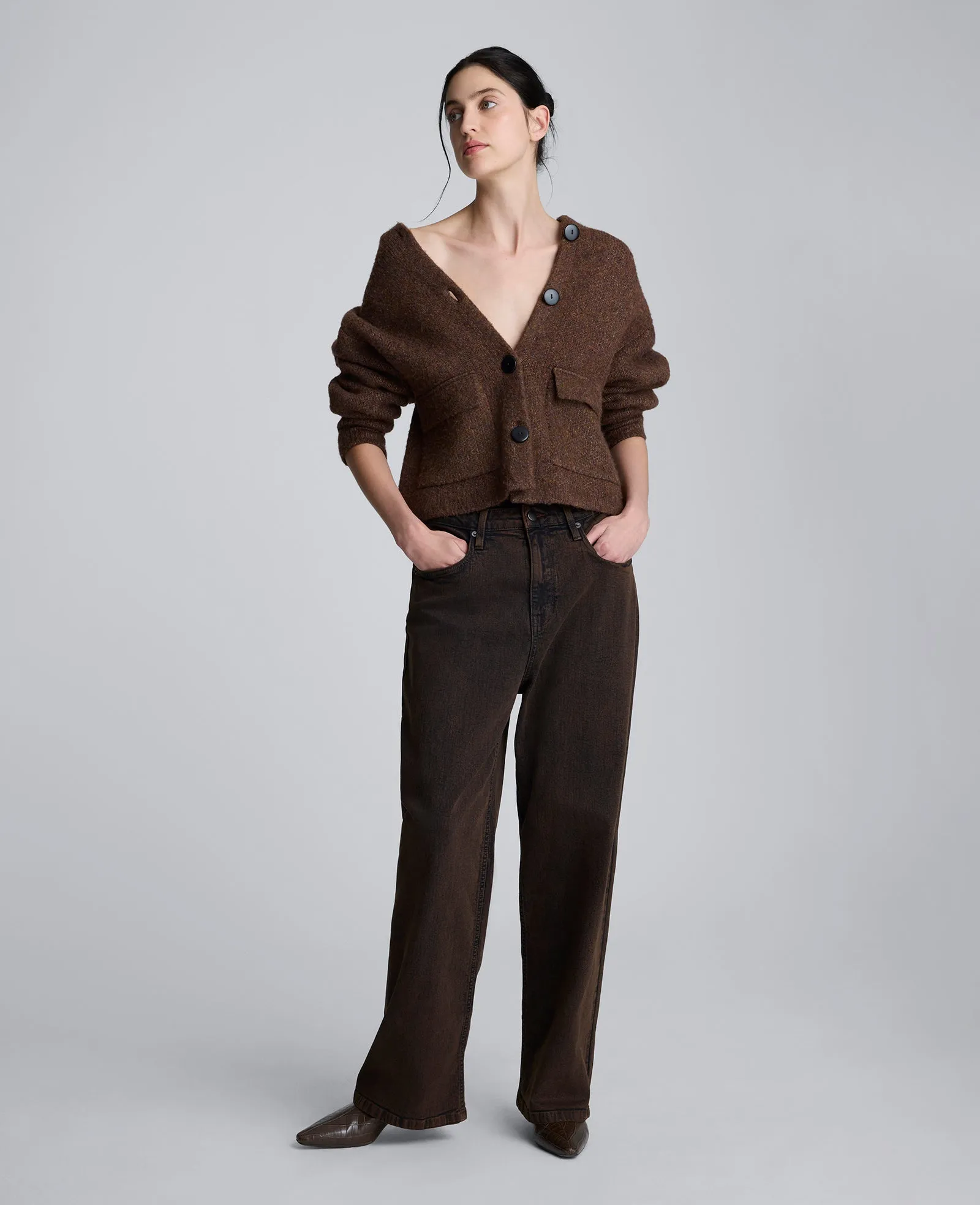 Oversized Hooded Cardigan sold by Kenneth Cole product image thumbnail 4