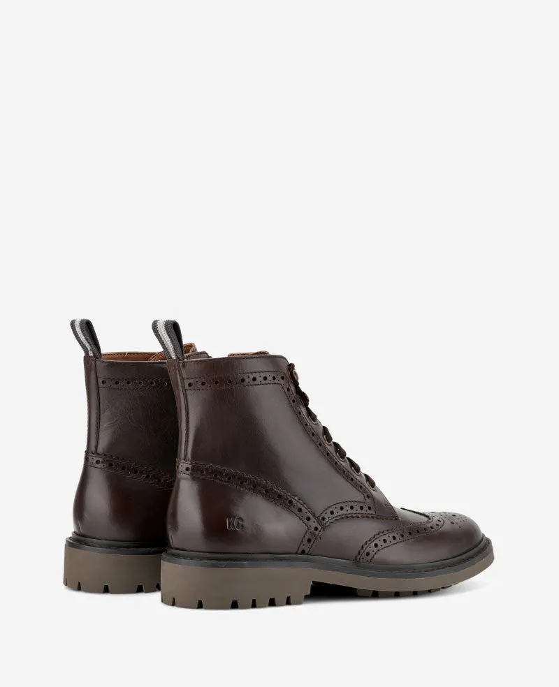 Todd Wingtip Lace Up Lug Sole Boot sold by Kenneth Cole product image thumbnail 4