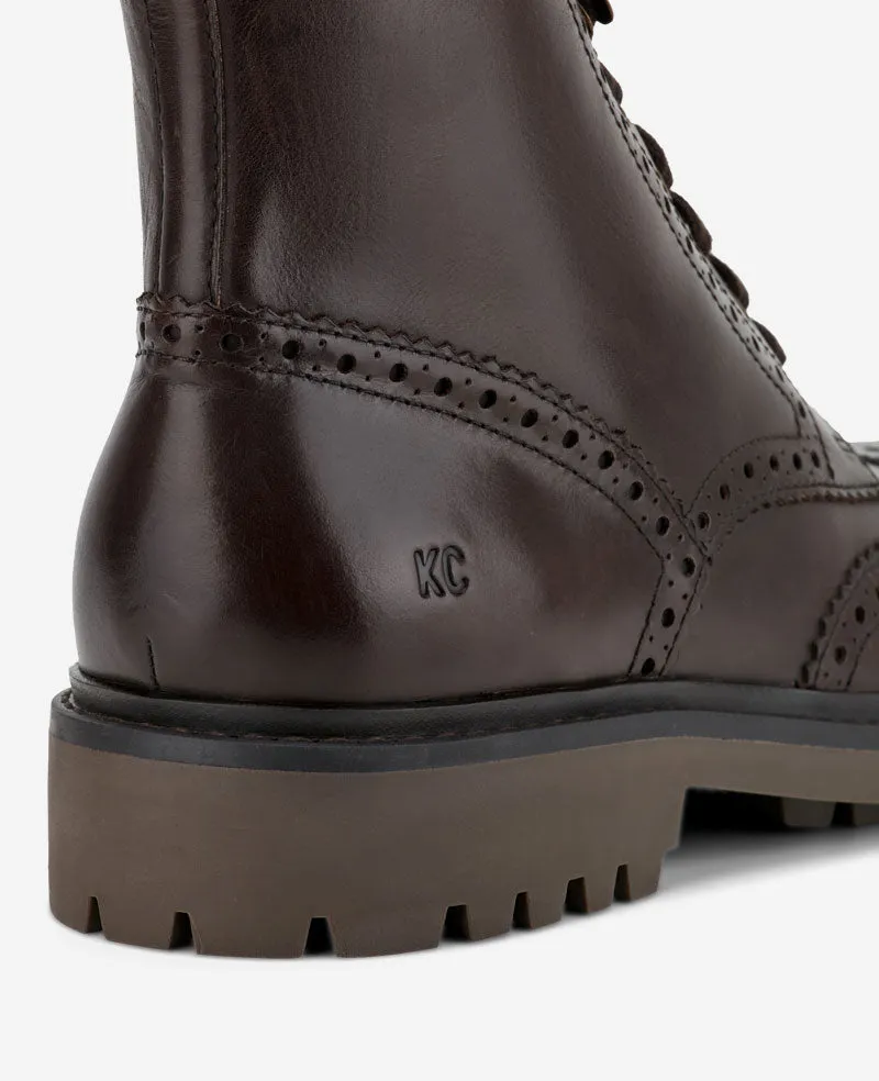 Todd Wingtip Lace Up Lug Sole Boot sold by Kenneth Cole product image thumbnail 5