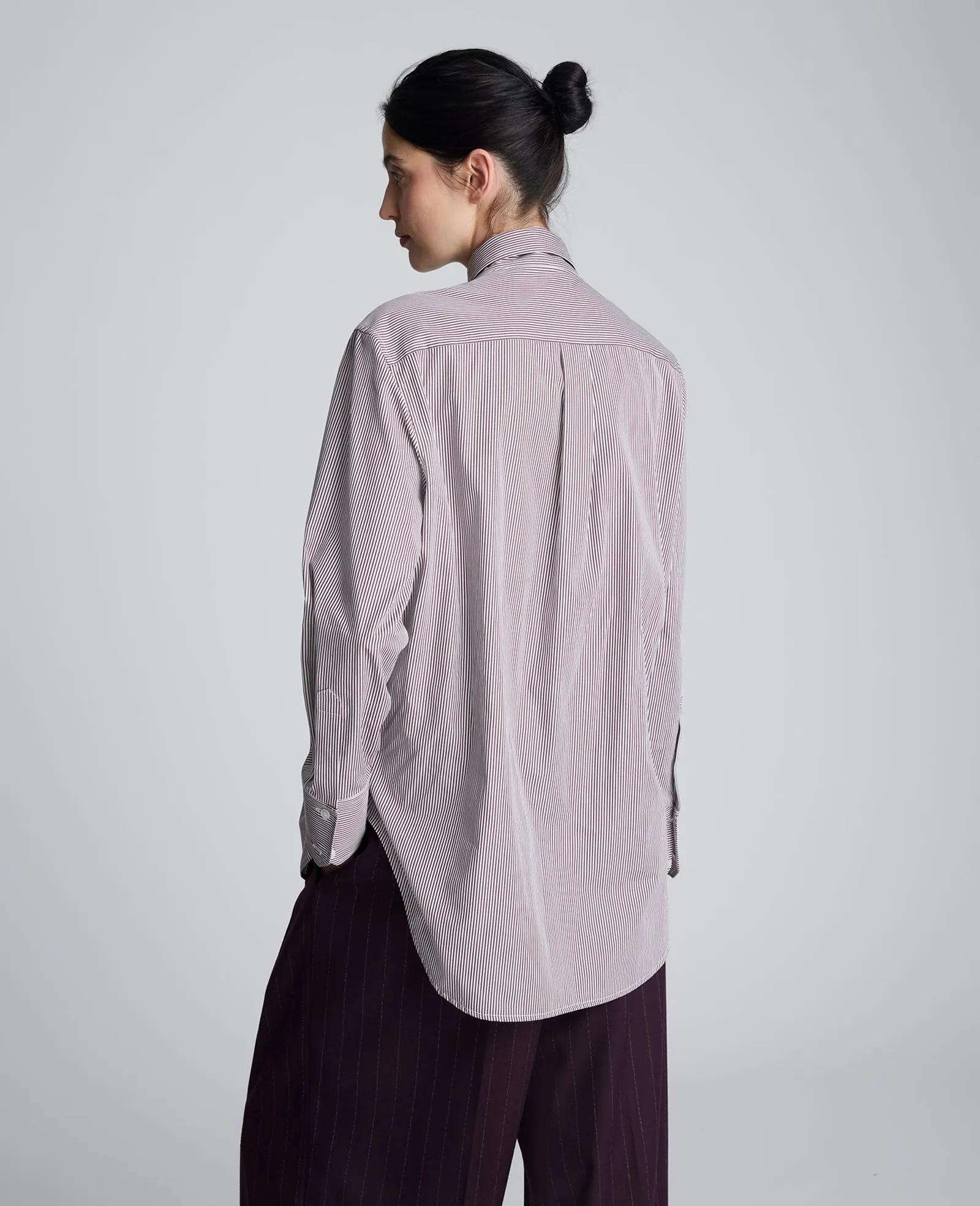 Boyfriend Button Down Shirt With Tie sold by Kenneth Cole product image thumbnail 2