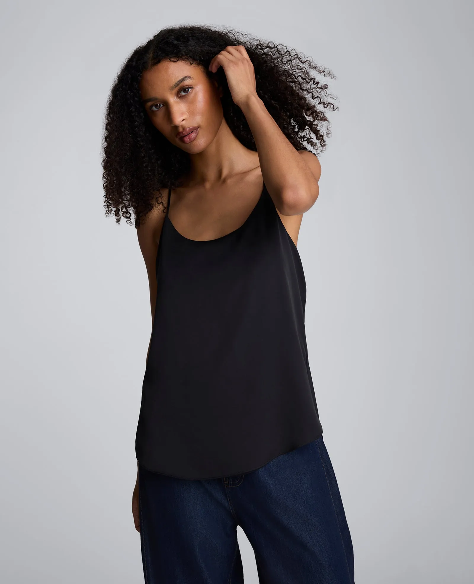 Scoop Neck Satin Cami sold by Kenneth Cole product image thumbnail 3