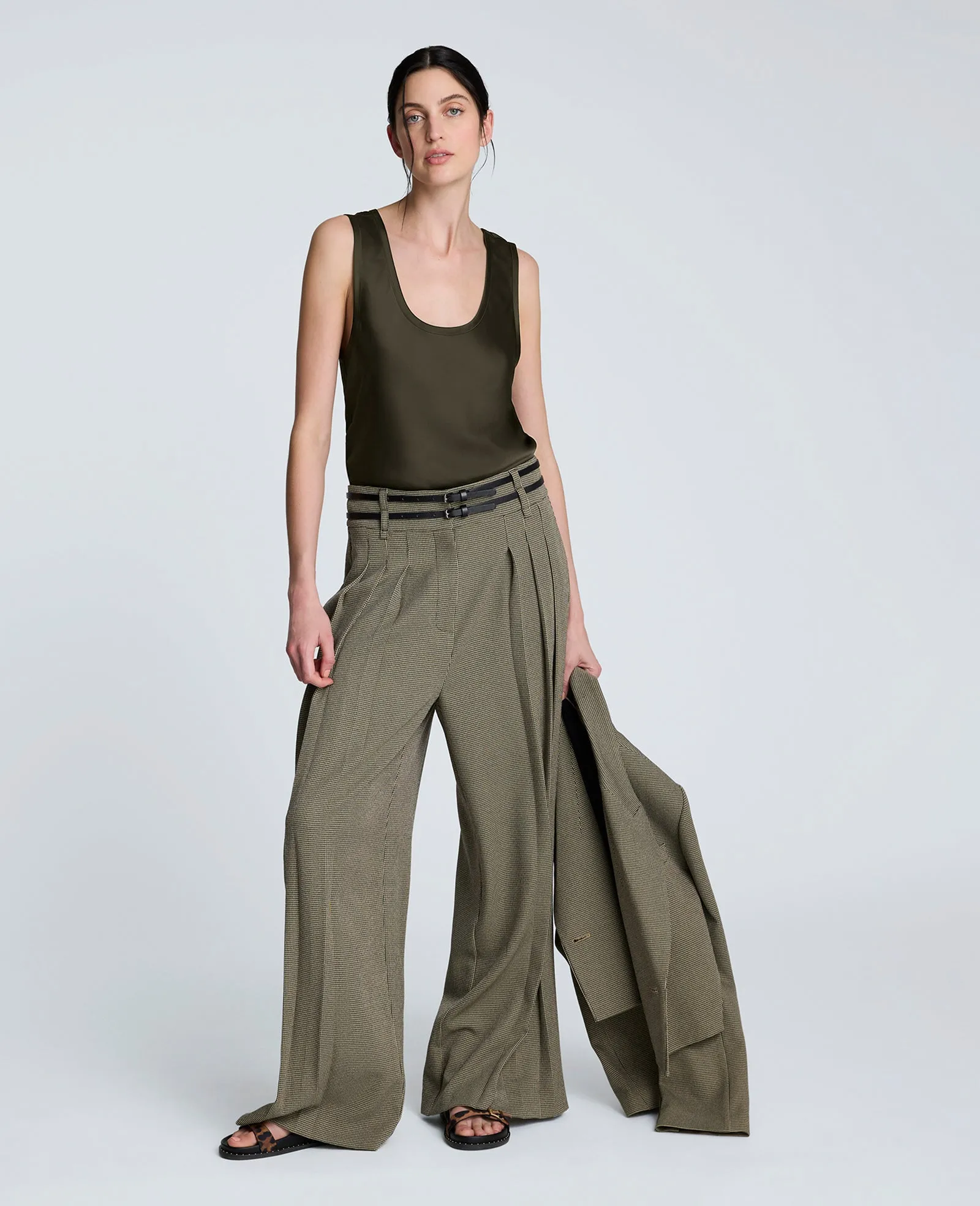 Satin Scoop Neck Tank sold by Kenneth Cole product image thumbnail 4