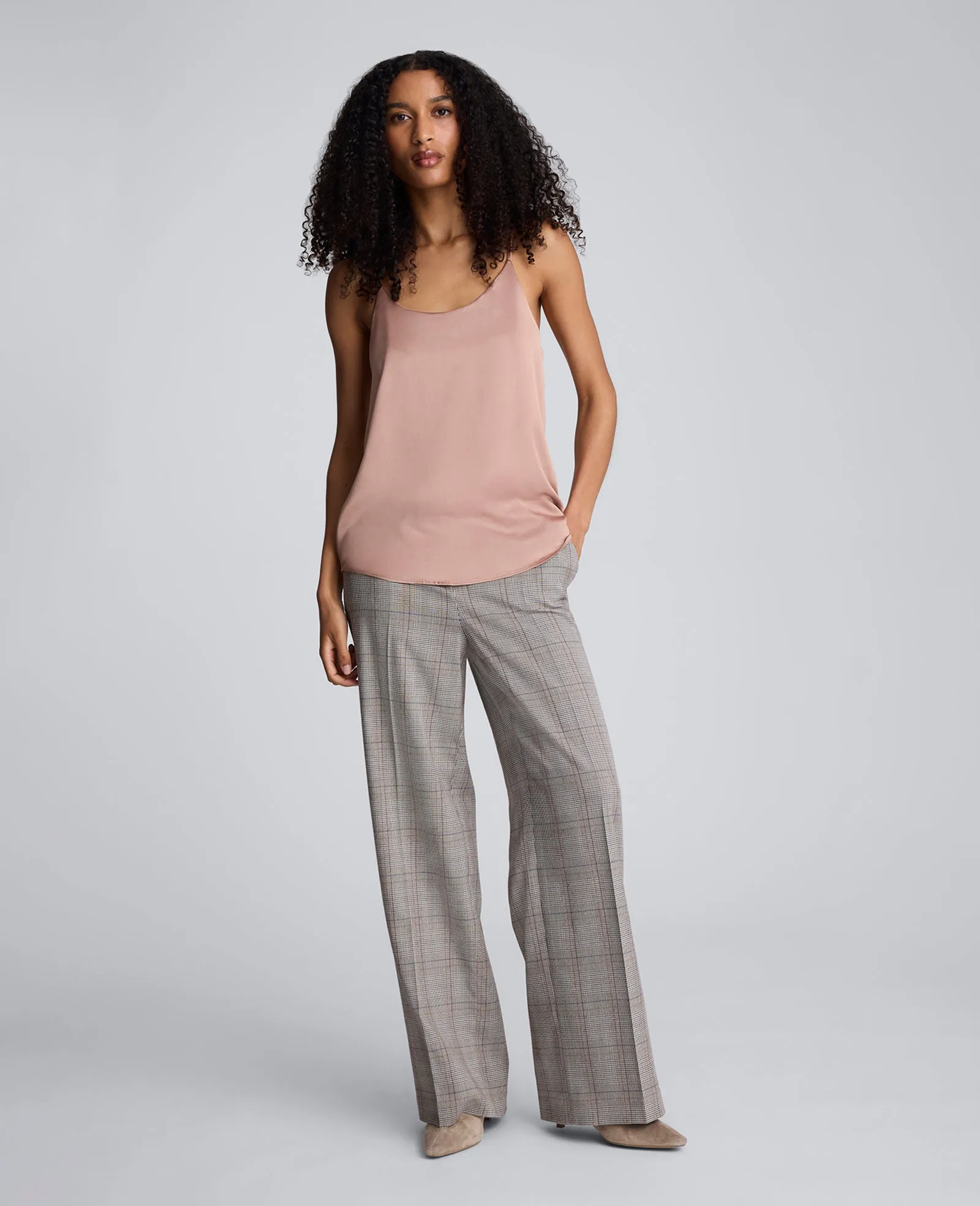Plaid Wide Leg Pant sold by Kenneth Cole product image thumbnail 5
