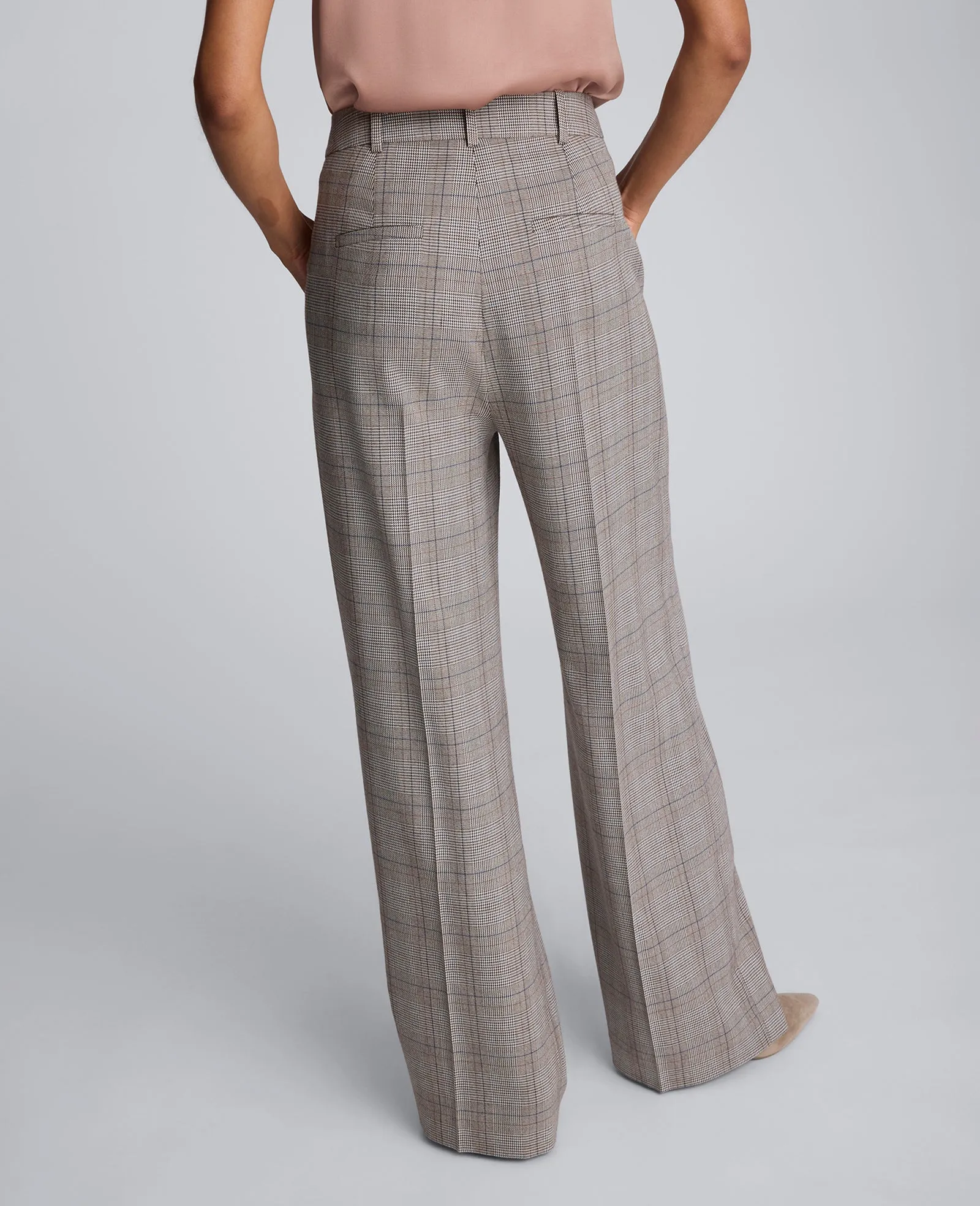Plaid Wide Leg Pant sold by Kenneth Cole product image thumbnail 2
