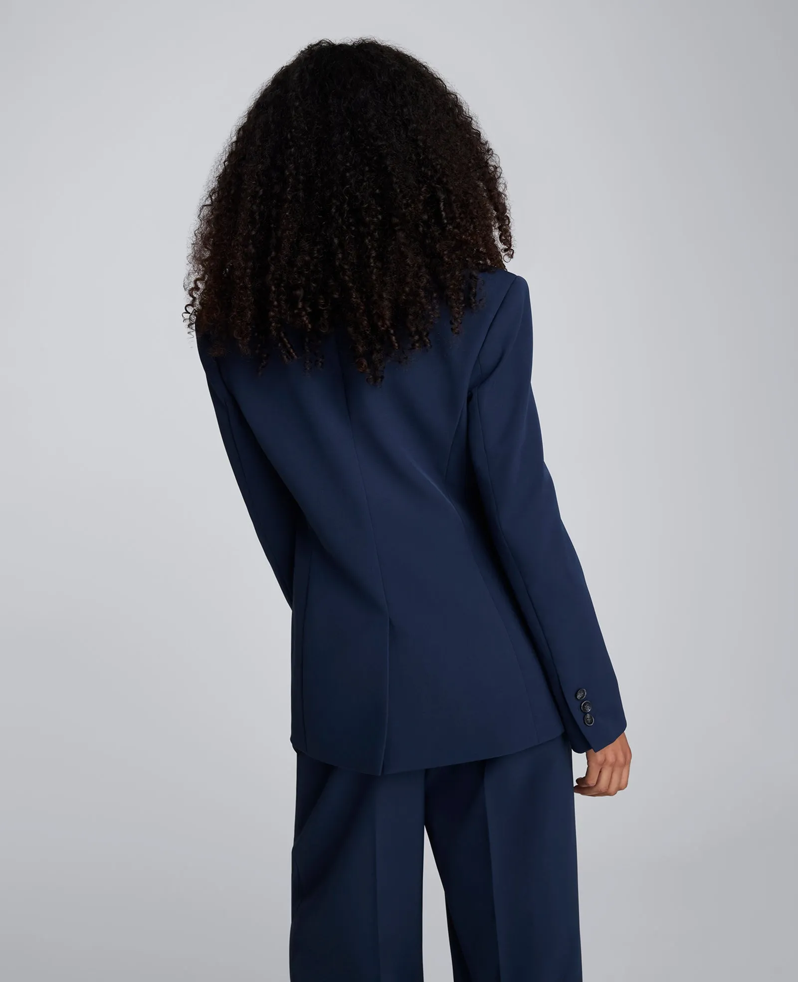 Luxe Twill Slim One Button Jacket sold by Kenneth Cole product image thumbnail 3