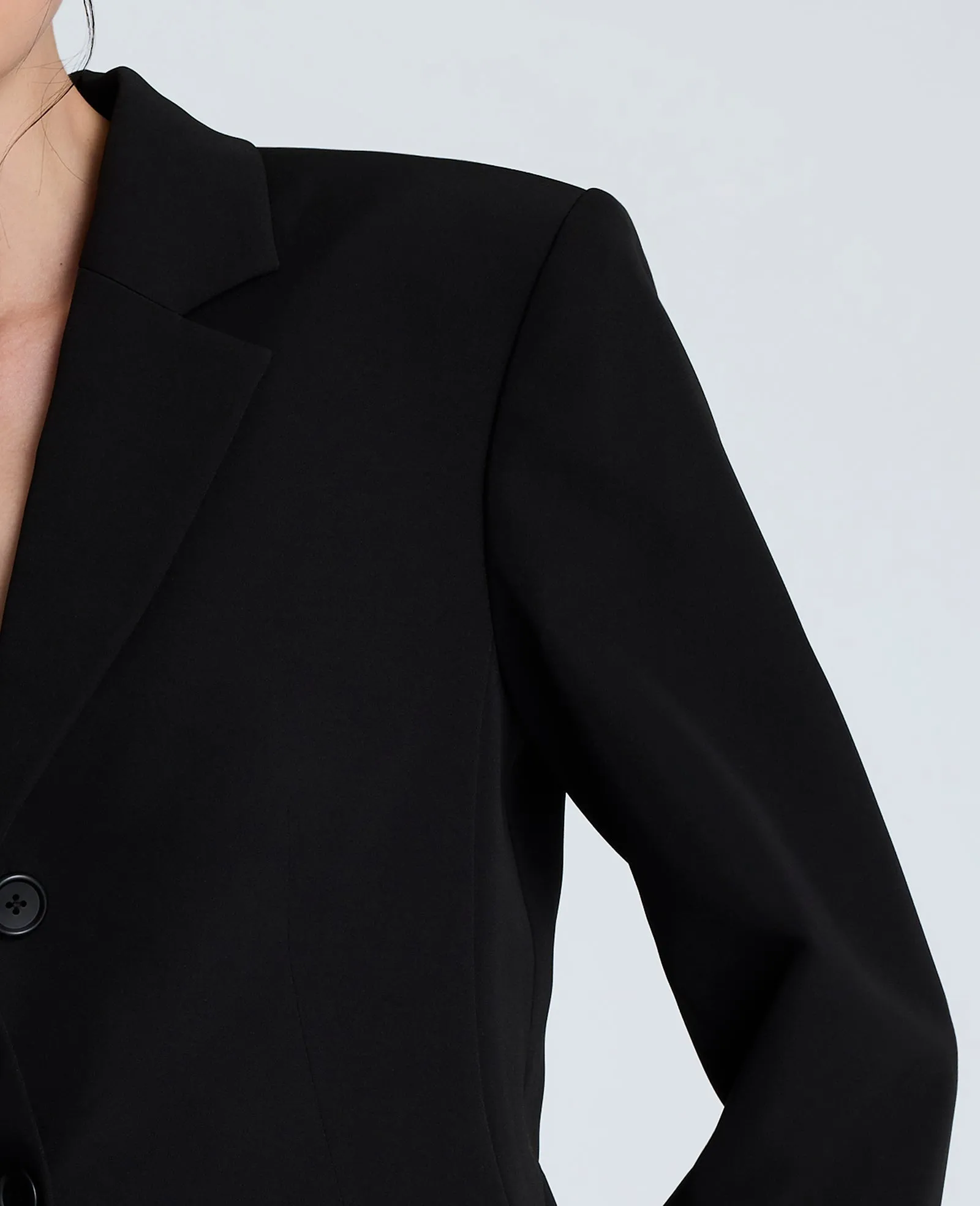 Luxe Twill Three Button Contoured Jacket sold by Kenneth Cole product image thumbnail 3