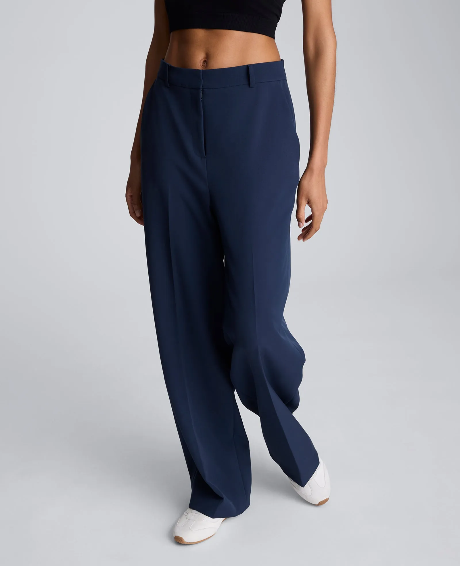 Luxe Twill Wide Leg Pant sold by Kenneth Cole product image thumbnail 4