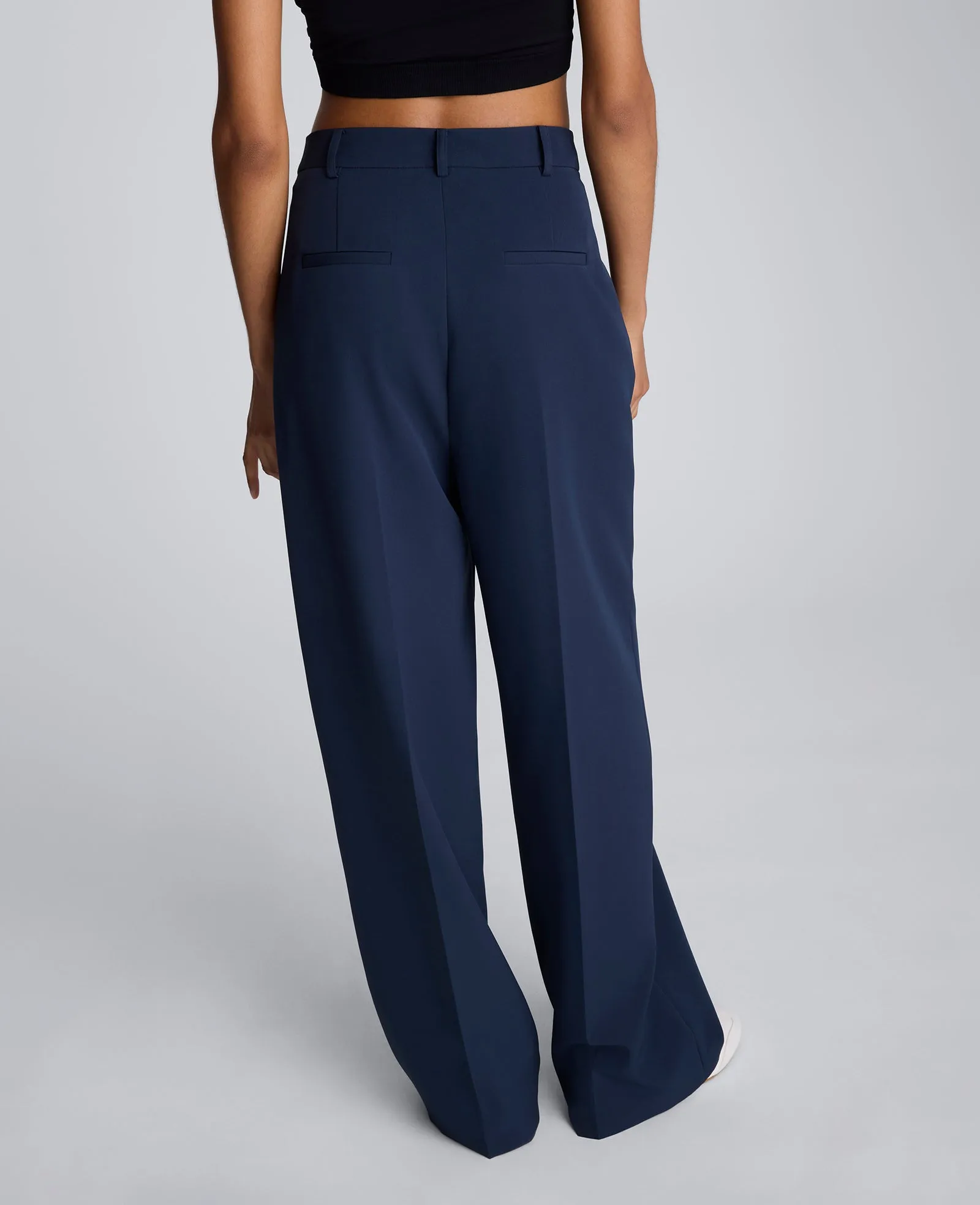 Luxe Twill Wide Leg Pant sold by Kenneth Cole product image thumbnail 3