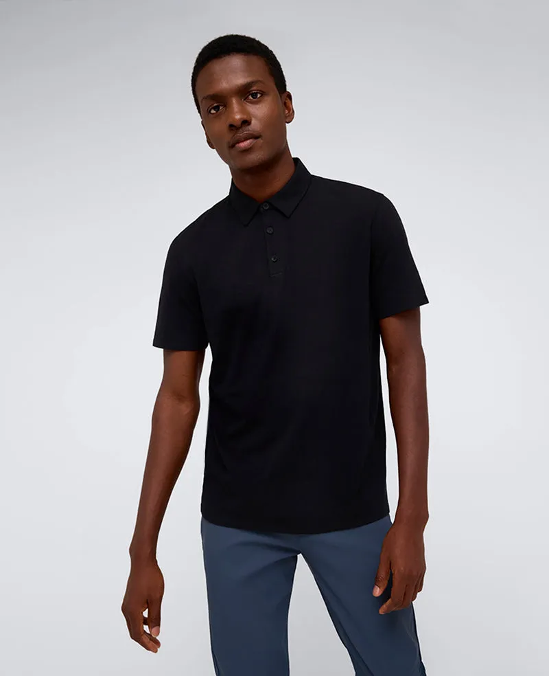 Performance Button Polo Bundle | White, Black, Dark Green sold by Kenneth Cole product image thumbnail 3