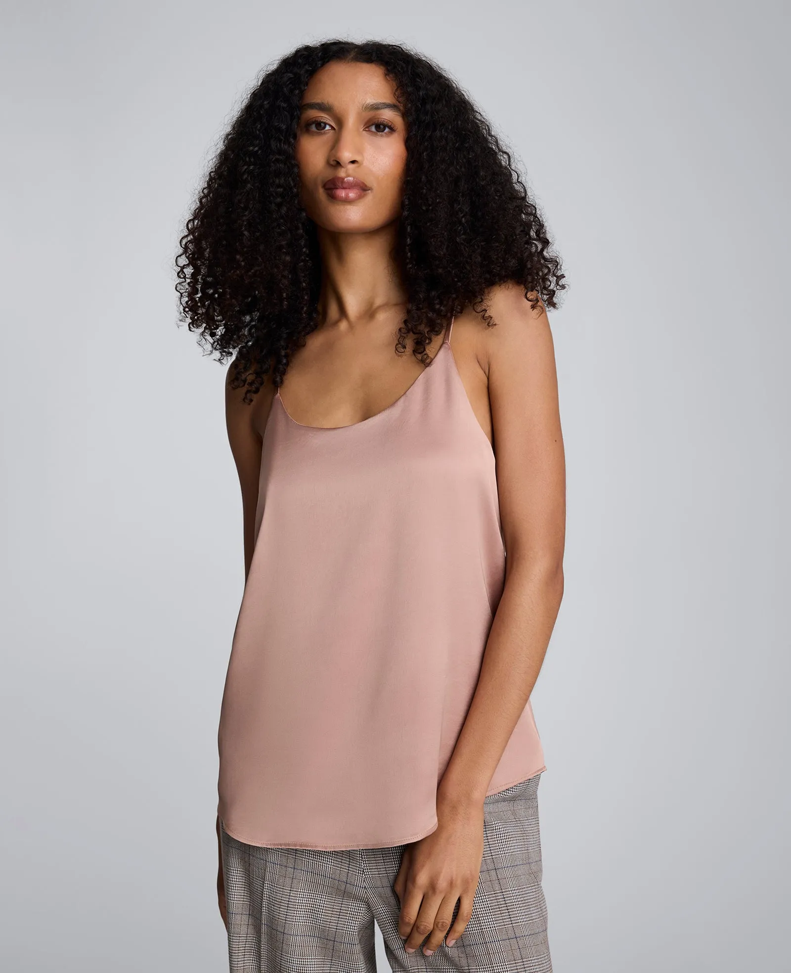 Scoop Neck Satin Cami sold by Kenneth Cole