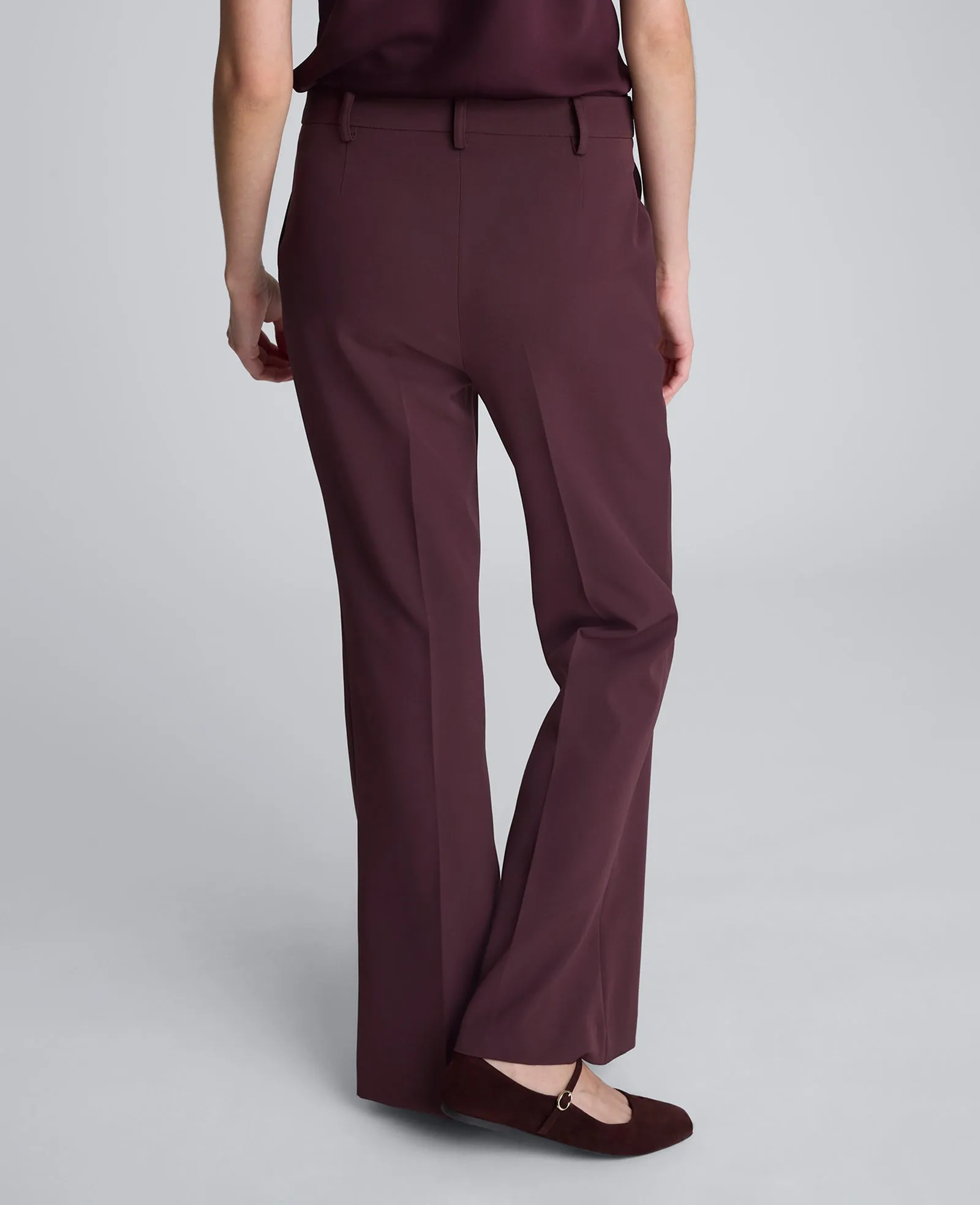 Luxe Twill Flare Leg Pant sold by Kenneth Cole product image thumbnail 2