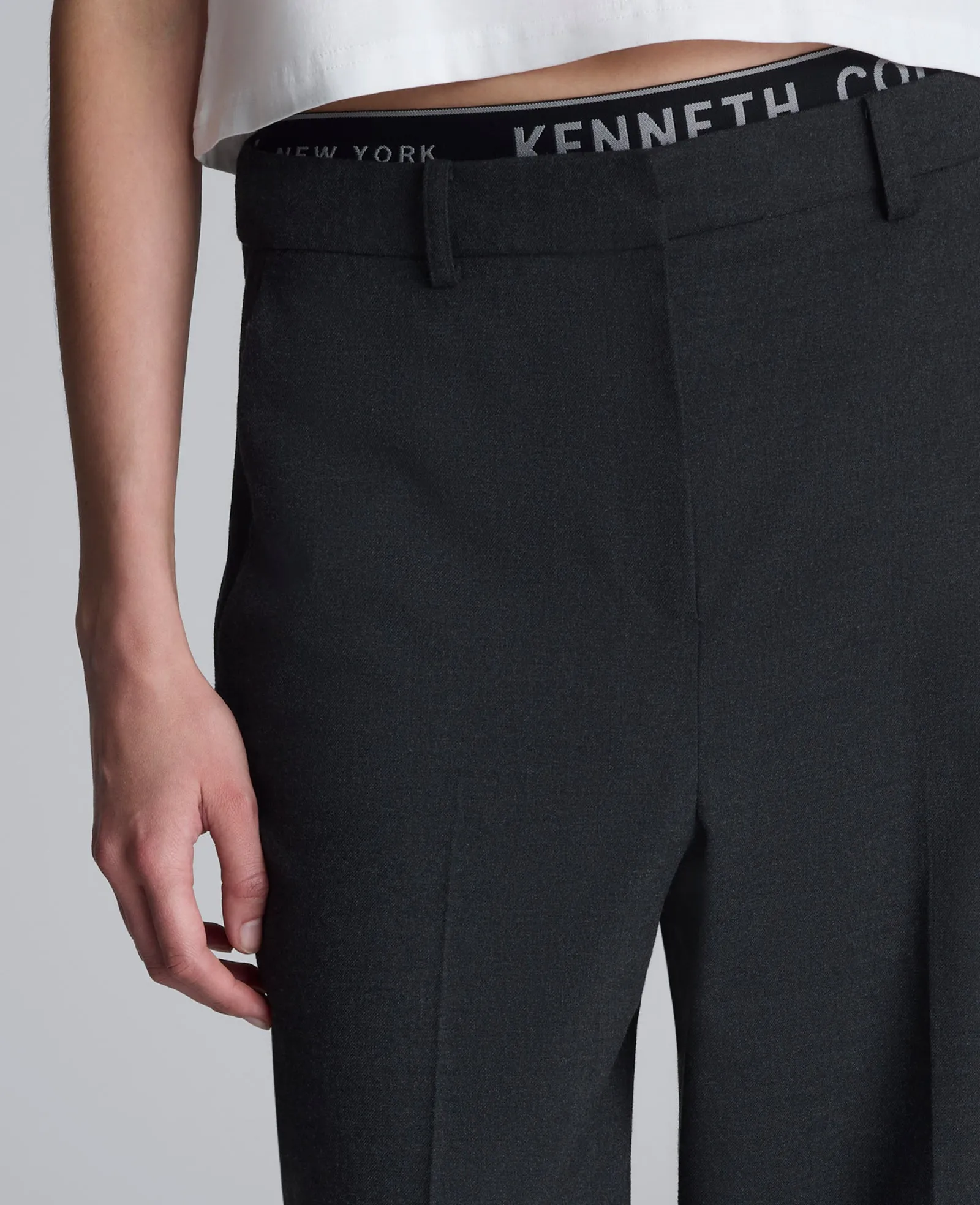 Flannel Wide Leg Pant sold by Kenneth Cole product image thumbnail 5