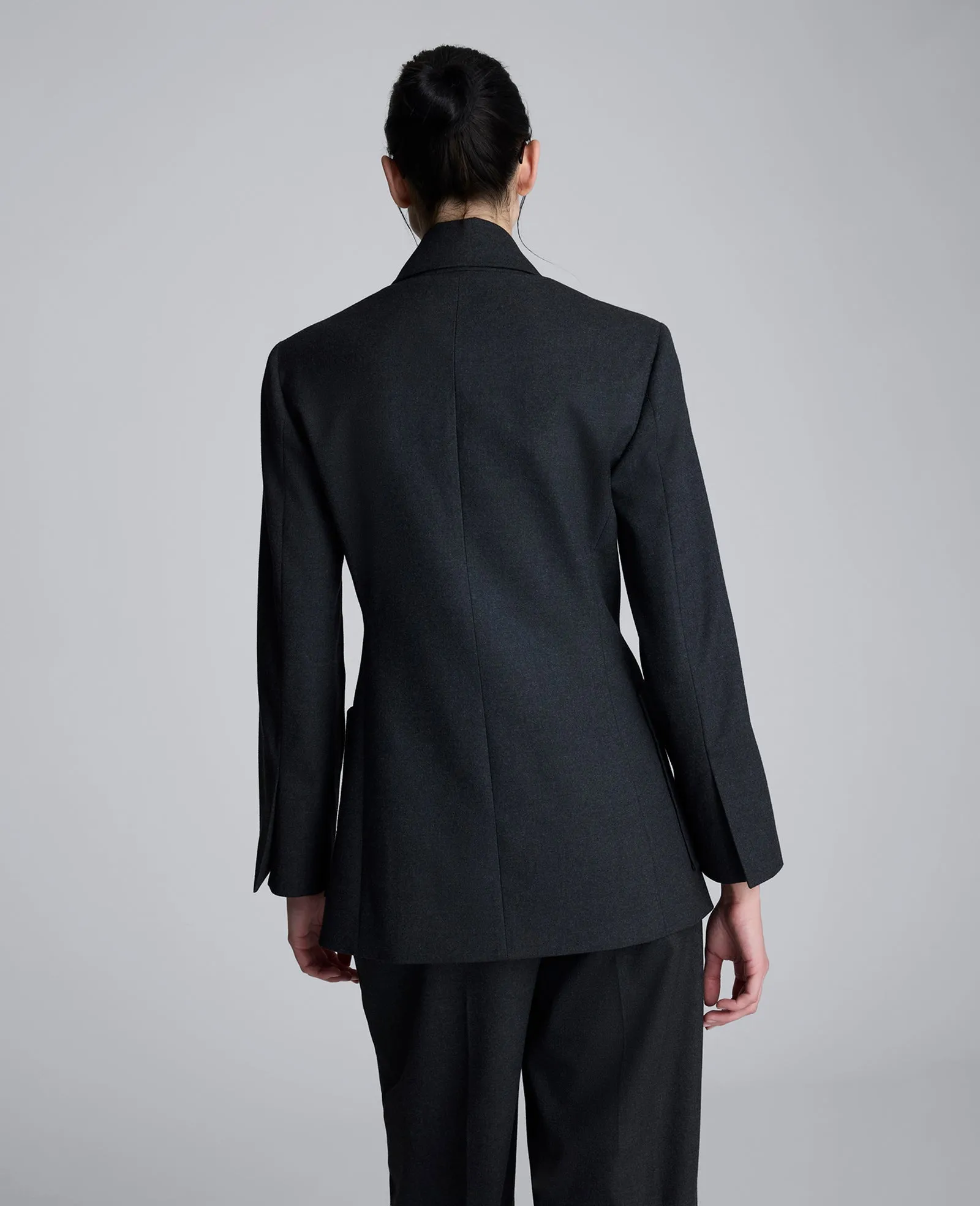 Flannel Double Breasted Jacket sold by Kenneth Cole product image thumbnail 3