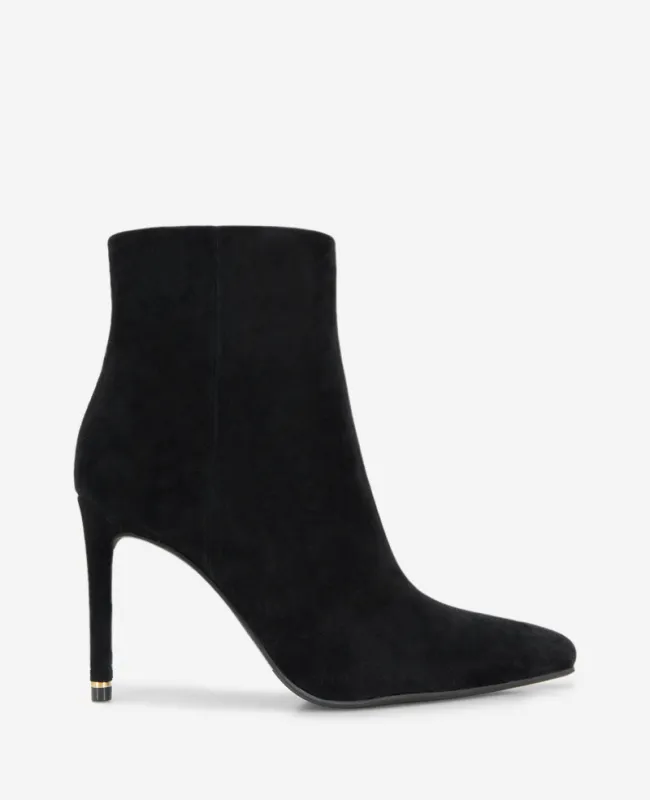 Quincy Suede Heel Ankle Bootie sold by Kenneth Cole