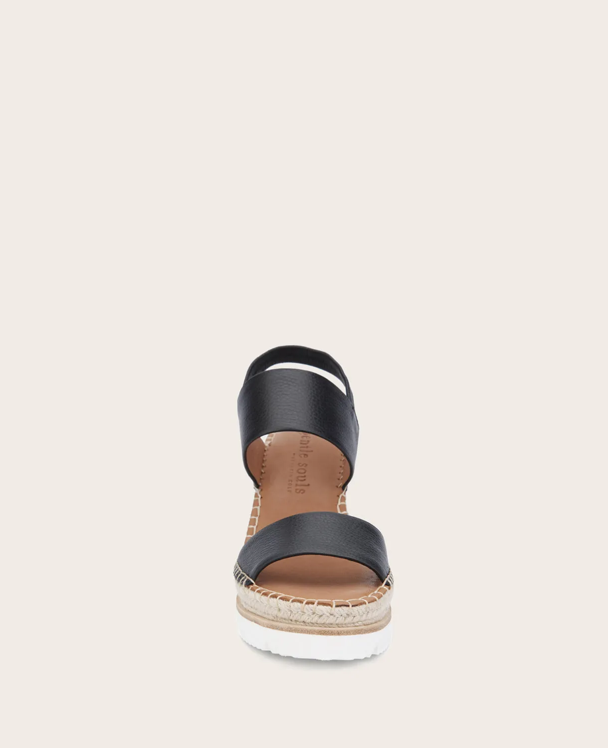 GENTLE SOULS - Elyssa Leather Two-Band Wedge Sandal sold by Kenneth Cole product image thumbnail 4