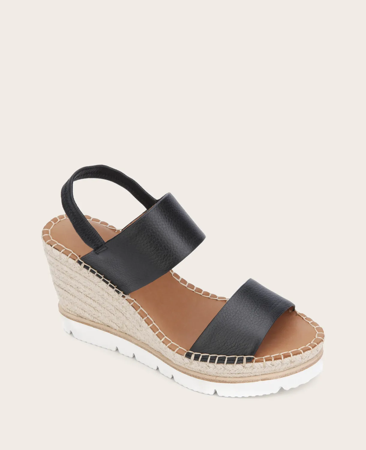 GENTLE SOULS - Elyssa Leather Two-Band Wedge Sandal sold by Kenneth Cole product image thumbnail 2