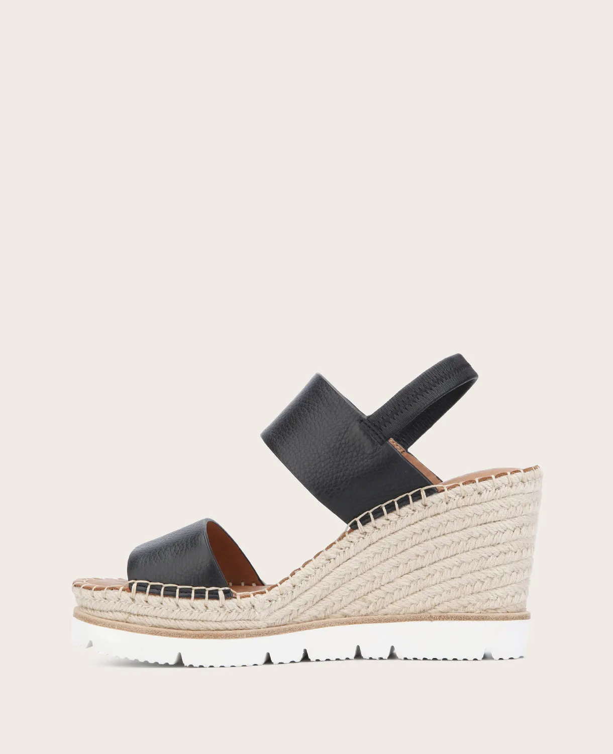 GENTLE SOULS - Elyssa Leather Two-Band Wedge Sandal sold by Kenneth Cole product image thumbnail 3