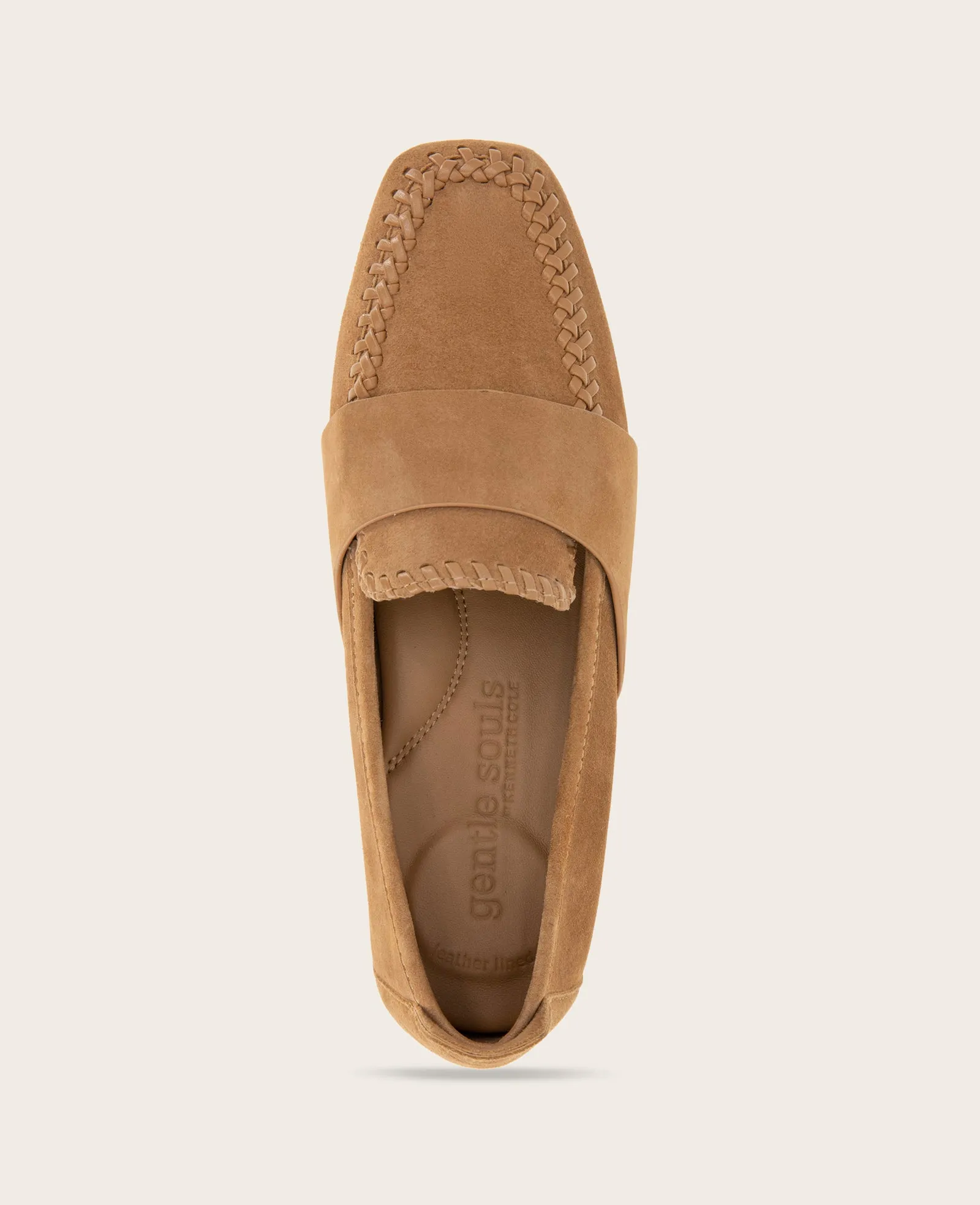 GENTLE SOULS - Sandra Suede Braid Detail Loafer sold by Kenneth Cole product image thumbnail 3
